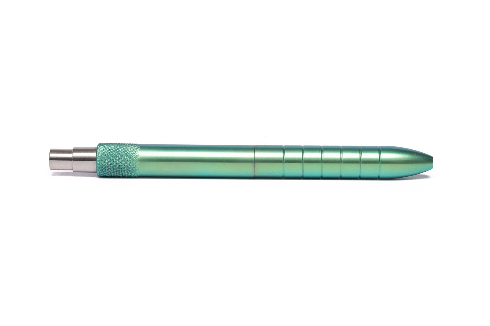 KVC ITEM 3 - Anodized Aqua Green Clipless EDK